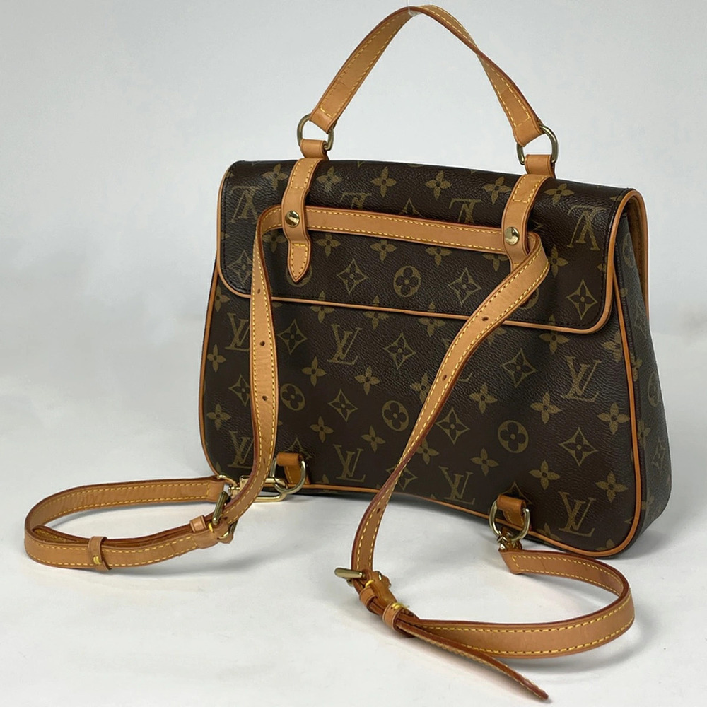 Louis Vuitton Daypack Monogram Handbag Rucksack Marelle Brown Sac Backpack Aid